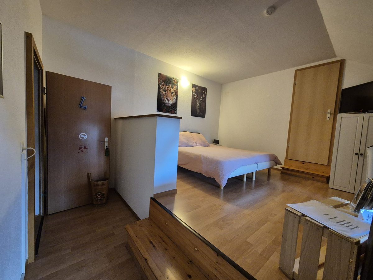 Chambre La Bosse, lit double